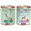 Terra Canis Senza cereali 12 x 800 g Alimento umido per cane - Mix 1: Selvaggina & Anatra