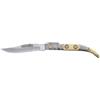 AUSONIA COLTELLO TASCA NAVAJA LAMA IN ACCIAIO INOX 420 CM 19