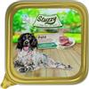 Stuzzy Mister Stuzzy, Cibo Umido per Cani Adulti al Gusto Agnello e Risoin Pezzi - Totale 3,3Kg (22 Vaschette da 150G)