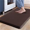Carvapet Antiscivolo Tappetino da Cucina Anti-Fatica Stuoie in Piedi PVC Ammortizzato Comfort Tappeto da Cucina(Marrone,44x70cm)