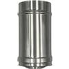 EINSIDE Tubo doppia parete in acciaio inox AISI 316 lunghezza 250 mm, Canna fumaria con isolamento in lana di roccia, ø 80-130 mm