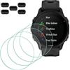 MTHGH Protettiva Pellicola compatibile con Garmin Forerunner 955/955 Solar Smartwatch Protezione Schermo[4 pezzi] + tappi anti-polvere 5 pezzi, durezza 9H antigraffio senza bolle di protezione