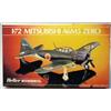 Heller Humbrol PRL) MITSUBISHI A6M5 ZERO MONTAGGIO MODELLINO MODEL 1-72 PLANE AVION HELLER '70