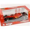 Burago PRL) BBURAGO BURAGO 1:18 METAL DIE CAST FERRARI SF21 C. SAINZ 18-16809 FORMULA 1