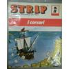 (PRL) I CORSARI PIRATI TRASFERELLO 1970 TOY STRIP FUMETTO '70 COMIC ART NAVY NOS