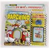 PRL) WALT DISNEY PAPERINO 492 LA 24H DI PAPEROPOLI DONALD DUCK CARDS CARTE PATO