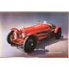 (PRL) 1991 ALFA ROMEO MONZA 2600 AUTO EPOCA VINTAGE AFFICHE PRINT ART POSTER