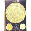 (PRL) 1988 THE MOON LA LUNA DER MOND SATELLITI VINTAGE AFFICHE PRINT ART POSTER