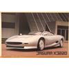 PRL) 1990 JAGUAR XJ220 TOP SUPER CAR AUTO VINTAGE AFFICHE ART PRINT POSTER '90 s