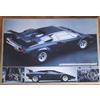 (PRL) LAMBORGHINI COUNTACH 5000 TOP CAR AUTO VINTAGE AFFICHE ART PRINT POSTER