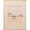 (PRL) MARINA LANDSCAPE GUIDO ARMENI VINTAGE AFFICHE POSTER ART PRINT COLLECTION
