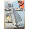 (PRL) VELE BARCHE A VELA SAILBOATS VINTAGE AFFICHE ART PRINT POSTER COLLECTION