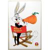(PRL) 1990 BUGS BUNNY 50 TH ANNIVERSARY WARNER BROS VINTAGE AFFICHE PRINT POSTER