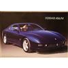 (PRL) 1998 FERRARI 456/M AUTO TOP CAR PHOTO FOTO VINTAGE AFFICHE PRINT POSTER