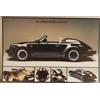 (PRL) PORSCHE 911 SPEEDSTER AUTO STORICA CAR VINTAGE AFFICHE PRINT CAR POSTER