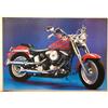 (PRL) 1992 MOTO HARLEY DAVIDSON MOTORCYCLE VINTAGE AFFICHE POSTER COLLECTION
