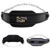 Mytra Fusion cintura palestra Neoprene Dip cintura - cintura powerlifting per Bodybuilding, Weightlifting e Deadlifting (Black)