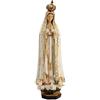 DRW Figura vergine di Fatima resina dipinta a mano 32 cm