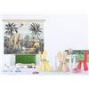 AG Design Decorative Photo Curtain Jungle | 180 x 160 cm | Poliestere | Semi-Trasparente