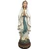 DRW Statuetta vergine di Lourdes in resina dipinta a mano 103 cm