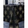 CALITEX Strass Tovaglia in poliestere oro, rotonda, 180 cm