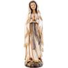 DRW Statuetta vergine di Lourdes in resina dipinta a mano 20 cm