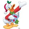 STAR CUTOUTS Ltd SC1271 - Divertente Cartone Tridimensionale a grandezza Naturale Paperino Quacker Disney, 82 x 73 cm, Decorazione Natalizia Perfetta per vetrine di Bambini, grotte e vetrine, Stelle