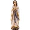 DRW Statuetta vergine di Lourdes in resina dipinta a mano 30 cm