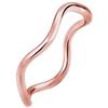 Elli 0604791817 - Anello da donna a onde, in argento 925 e Argento, 5, colore: Oro rosa, cod. 0604791817_58