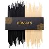 HOSSIAN Bastoncini per diffusore a canna, bastoncini per diffusore, ricariche per diffusore, in legno di rattan naturale, ricambio per profumo aromatico (25.4 cm*3.5mm nero e beige)