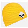 Black Crows Mori 2 Yellow Berretto A Coste Con Risvolto Giallo
