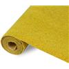 Evemodel Tappetino per erba, paesaggio, 100 x 41 cm, colori assortiti, tappeto erboso, tappeto erboso, mini giardino, decorazione bonsai (oro)