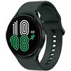SAMSUNG Galaxy Watch4 BT 44mm Orologio Smartwatch, Monitoraggio Salute, Fitness Tracker, Batteria lunga durata, Bluetooth, verde 2021 [Versione Italiana]