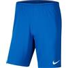 NIKE PANTALONCINO CALCIO PARK 3 UOMO AZZURRO [02181635]