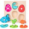 LZDMY Puzzle in Legno per Bambini da 1 Anno, Giocattoli Montessori 12-36 Mesi per Ragazze Ragazzi, Bambini Gioco di Smistamento Abilità Motorie Giocattoli Educativi, Regalo di Natale di Compleanno