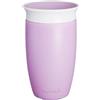 Munchkin Miracle 360 Tazza per bambini , Senza BPA , Non perde , A prova di perdite , ottimo per lo svezzamento , 12+ mesi , 10oz/296ml , Viola