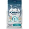 Forza10 Diet Forza10 MonoDiet Medium Adult Low Grain Hypoallergenic Pesce - 1,5 kg Monoproteico crocchette cani Croccantini per cani