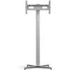 SMS Icon FH T 1450 SLV - supporto da pavimento per display 75, argento