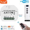 Tuya Mini Interruttore 1 Canale Smart WiFi ed RF433 con Telecomando