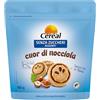 CÉRÉAL SENZA ZUCCHERI Cuor di Nocciola, Biscotti senza zuccheri aggiunti, Con crema di nocciola e cacao, Confezione salva freschezza, 180gr