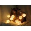 TRACON ELECTRIC Catena luminosa LED con 10 sfere natale - CHRSTBW10WW