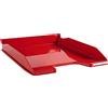 Exacompta 113218D Vaschetta Corrispondenza, Rosso Scuro Glossy, 34.7 x 25.5 x 6.5