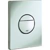 GROHE Nova Cosmopolitan Piastra di Azionamento WC, Doppio Scarico, Cromo Satinato 38765P00