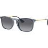 Ray-Ban RB 4187 Chris 6592T3 Blu Trasparente