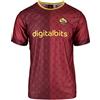 AS Roma Maglia Replica Bambino 22/23, Rosso, 2 ANNI