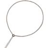 Chantecler / Et Voilà L'Amour / collana saliscendi con elemento borchie / argento - 37965