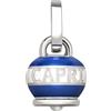 Chantecler / Capriness / ciondolo campanella micro Dolce Vita / argento, smalto bianco e blu - 40490