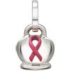Chantecler / Et Voilà / ciondolo campanella rosa piccola / argento e smalto rosa - 41349