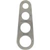 Fackelmann - Misuratore per Spaghetti, Dosatore per Spaghetti, Acciaio Inossidabile, 18,5 x 6,5 cm