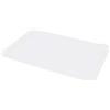 GREENBOX Piatti di carta rettangolari 17 x 23 cm, 250 piatti da spuntino bianco per torte, pizza, cialde ecc. Non rivestiti, riciclabili, ecologici, piatti da torta rettangolari, 250 pezzi, marrone